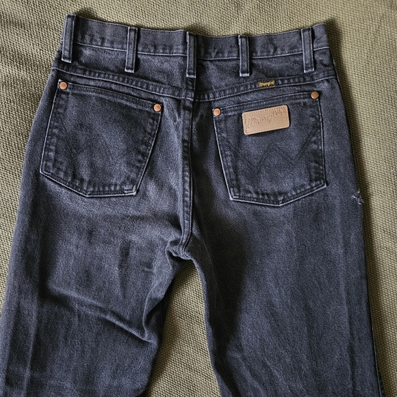 Vintage Wrangler Black Denim Jeans, size 30x34 - Picture 5 of 6